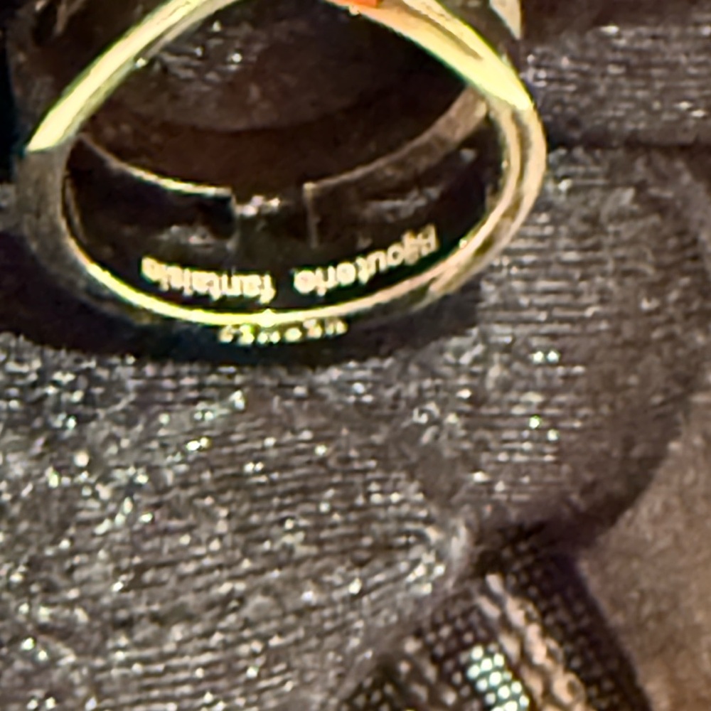 Herms Silver Crossover Ring - image 3